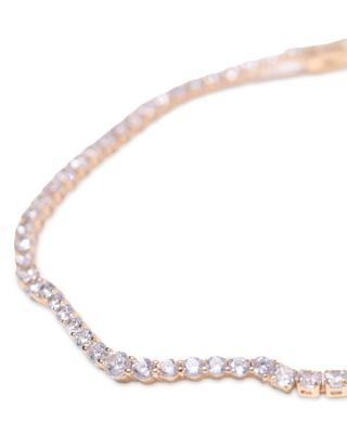 Cascade Crystal Diamante Flex Bracelet