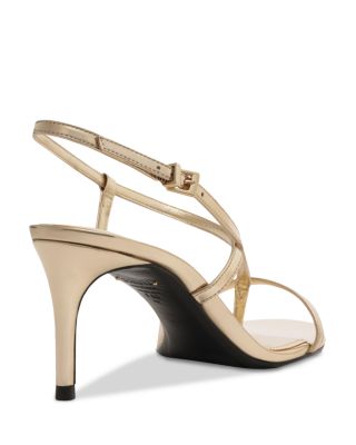 Women's Azure Metallic High Heel Sandals