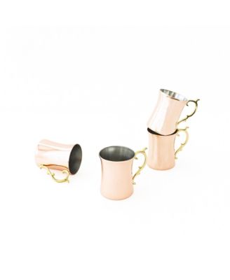 Vintage Inspired Cocktail Mugs, Set of 4