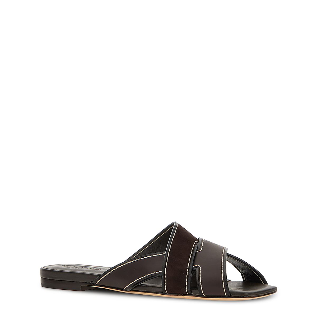 Tod's Women's Leather & Suede Slide Sandals