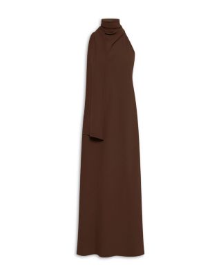 Scarf Neck Maxi Dress