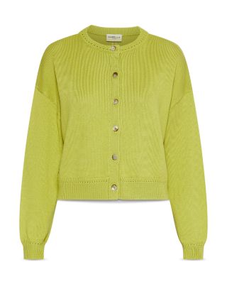 Alcuno Pointelle Trim Cardigan