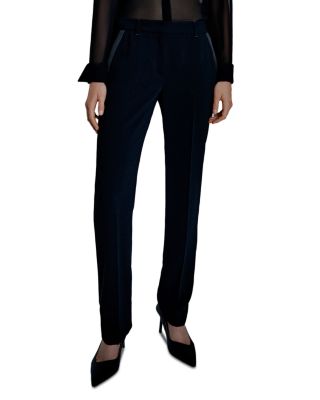 Straight Belted Pants