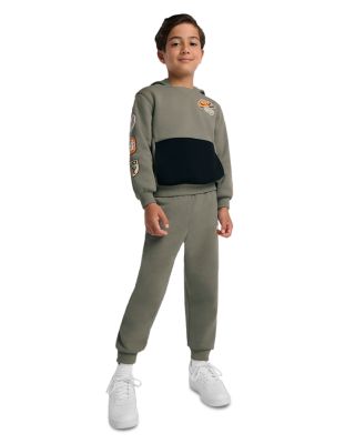 Boys' Fleece Pullover Hoodie & Jogger Pants Set - Little Kid