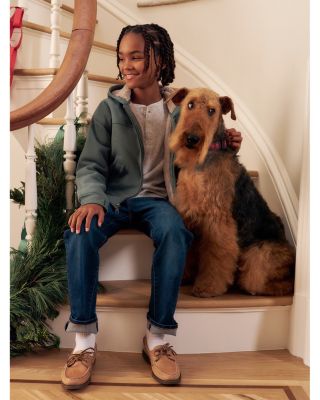 Boys' Henley Waffle Long Sleeve Tee - Little Kid, Big Kid