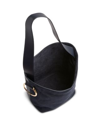 Victoria Beckham Dia Leather & Suede Bucket Bag