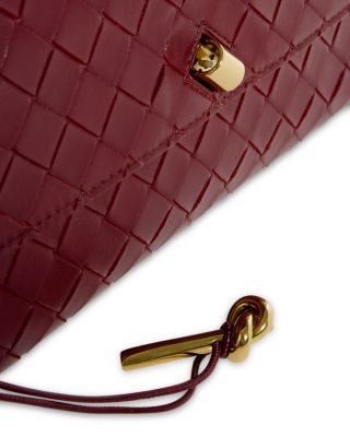 Andiamo Intrecciato Leather Clutch