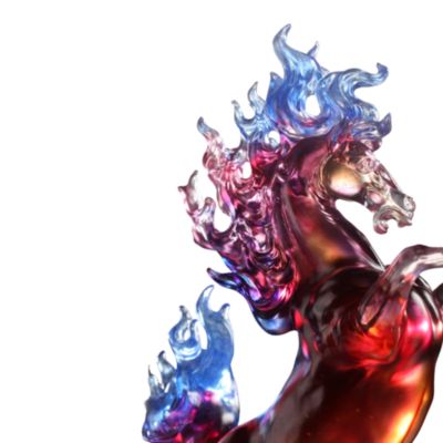 A Glorious Occasion Limited Edition Crystal Glass Sculpture