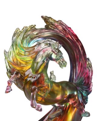 The Peak of Greatness Limited Edition Crystal Glass Sculpture