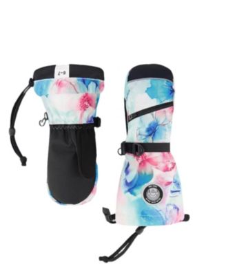 Girls' Winter Mittens Flower Teknik - Little Kid, Big Kid