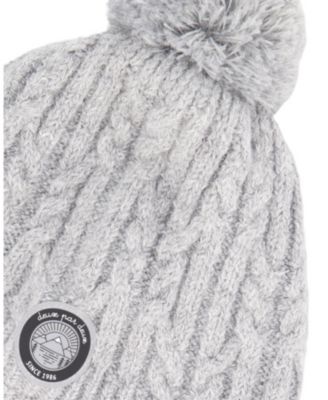  Unisex Lined Winter Hat with Pompom - Little Kid, Big Kid