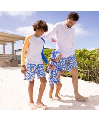 Boys' Blue Papaya LS Rash Top - Little Kid, Big Kid