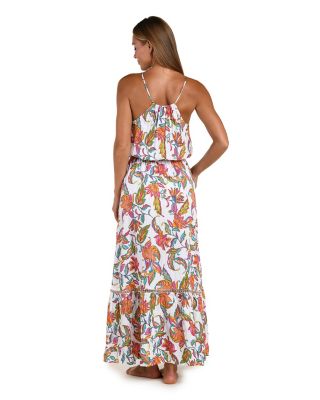  Wild Vines Maxi Dress Cover Up