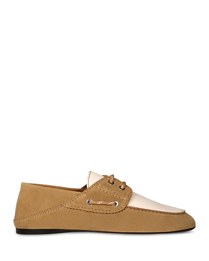 Sandro Women's Sene Suede Boat Shoes