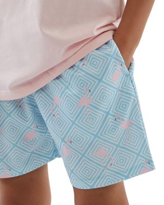 Boys' Flamingo Blues Shorts - Big Kid