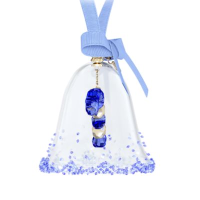Holiday Cheers Dulcis Bell Ornament, Blue