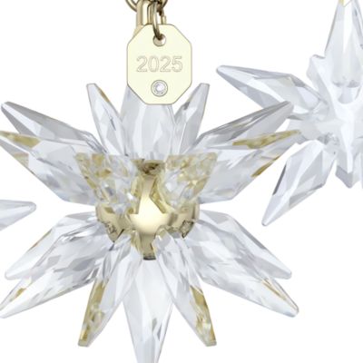 2025 Annual Edition 3D Crystal Ornament, Set of 3