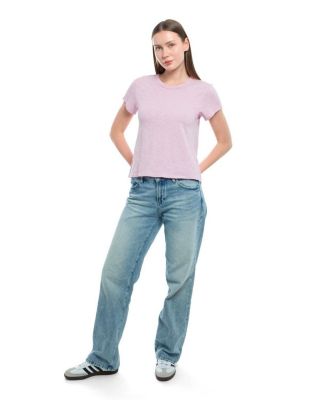 Short Sleeve Baby Fit Shrunken Crew Tee