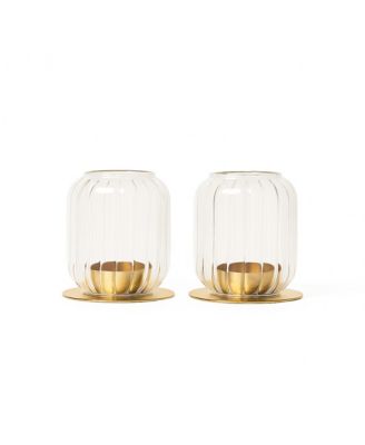 Kira Glass Lantern - Set of 2