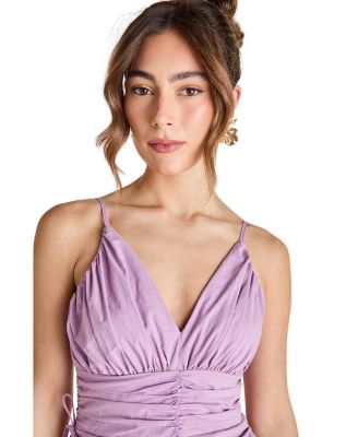 Strappy Multi Ruffle Midi Dress