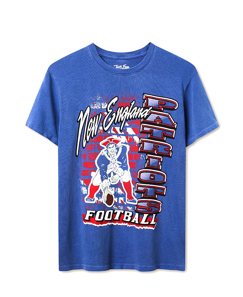 Junk Food Clothing Women's Nfl New England Patriots Brick Vintage Tee