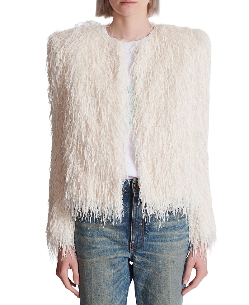 Balmain Fringed Jacket