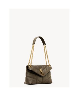 Puffer Small Convertible Shoulder Bag in Nappa Leather