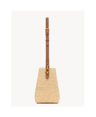 Le 37 Bucket Bag in Raffia