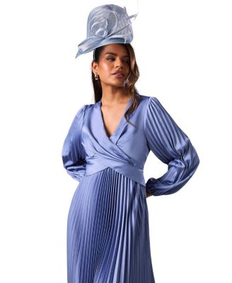 Petite Pleat Skirt Midi Dress