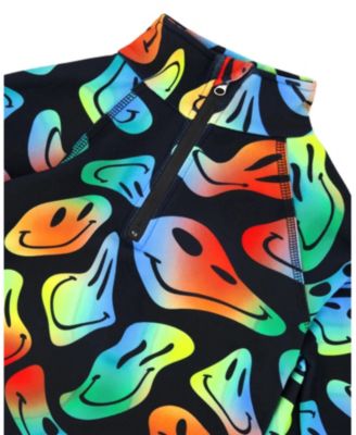 Boys' Two-Piece Smiley Face Thermal Underwear Set - Little Kid