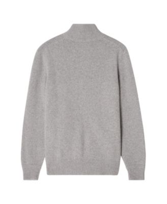 Graham Cashmere Blend Full Zip Sweater