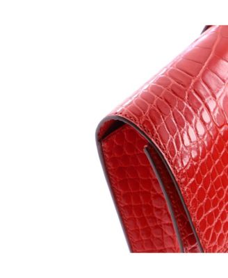 23 Medor Clutch Shiny Alligator