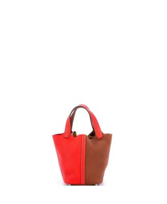 PM Picotin Lock Bag Bicolor Clemence