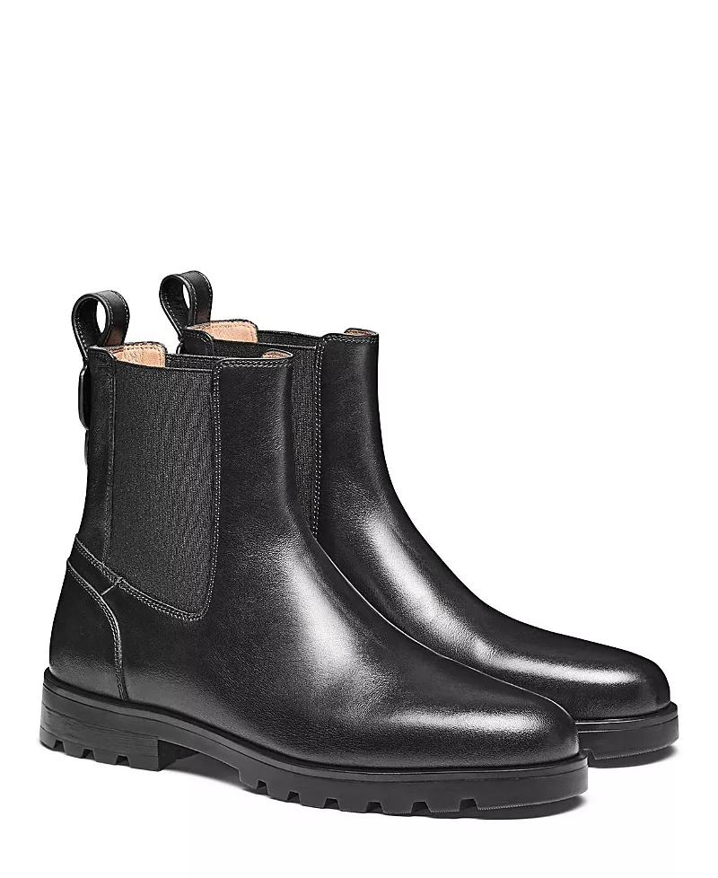 Santoni Women's Leather Chelsea Boot