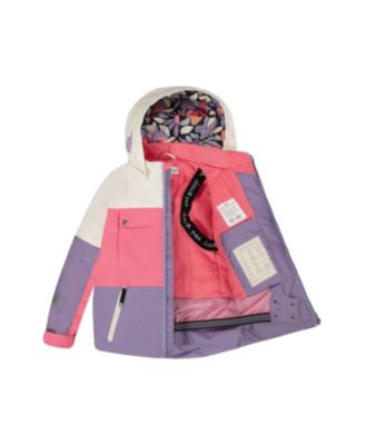 Girls' Two-Piece Retro Flower Teknik Snowsuit - Little Kid, Big Kid