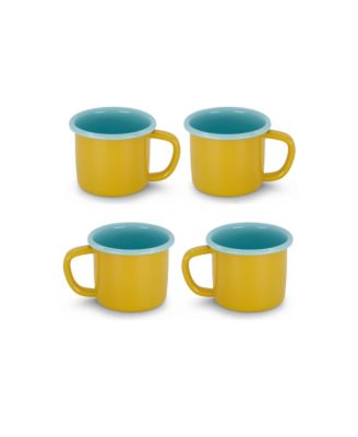  Enamel Mug, Set of 4