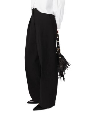 Double Pleated Palazzo Pants