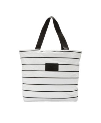 Pinstripe Day Tripper Tote Bag