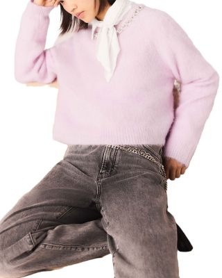 Jewelry Collar Sweater