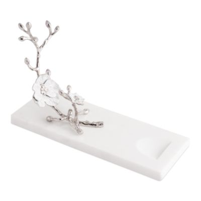 Silver Orchid Wine Rest