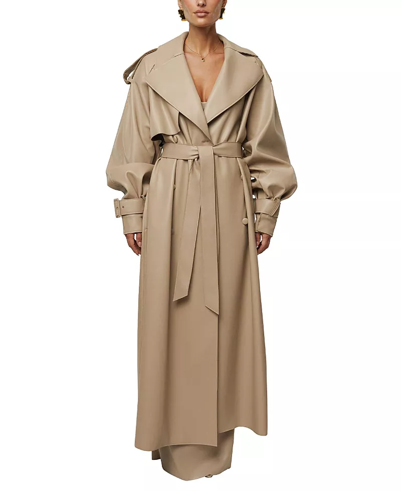 Jluxlabel The Icon Pu Leather Coat