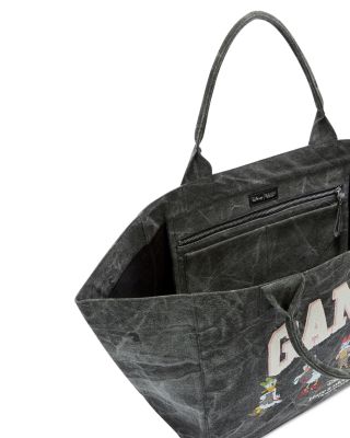 XXL Daisy Duck Bleached Canvas Tote