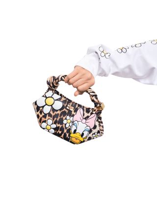 Bou Mini Daisy Duck Leopard Print Bag