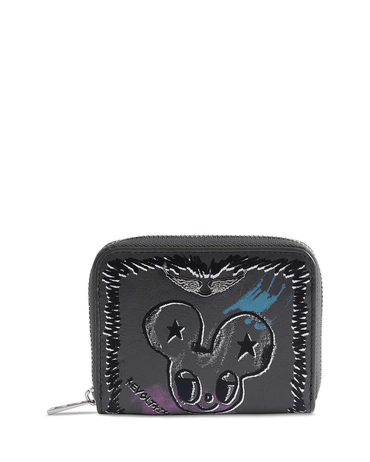 Zadig & Voltaire x Humberto Cruz Mini Zv Leather Card Holder