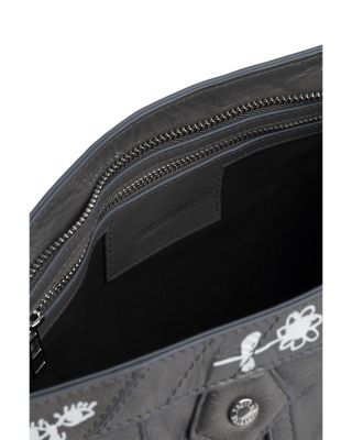 x Humberto Cruz Sunny Moody Vintage Patent Leather Shoulder Bag