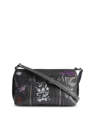 x Humberto Cruz Sunny Mood Vintage Patent Leather Shoulder Bag