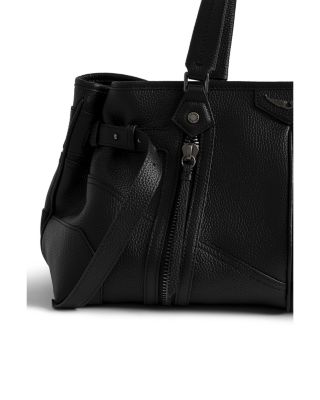 Sunny Leather Shopper Tote