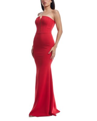Izzy Strapless Gown