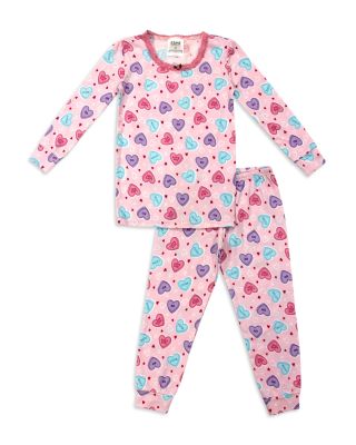 Girls' Candy Hearts Pajama Set - Little Kid