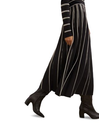 Amber Striped Midi Dress